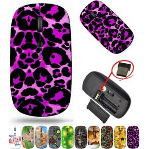 maizi USB Mouse Wireless for Personal Computer Laptop MacbookUSB Mouses Wireless Image ID: 27872683 Fabric Purple Travel Mouse 2.4G USB Receiver Made in The USA