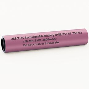 for Streamlight Battery 75175 (3800mAh), 3.6V Ni-MH Batteries for Streamlight Stinger Parts XT, DS, LED HP, 75375 75300 75500 75810 76000 76300 PolyStinger, Pelican M9 Flashlight, 1 Pack