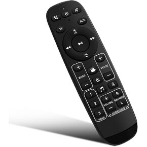 Universal Soundbar Remote Control for Polk Audio Sound Bar, Sounbar Remote Replacement for Polk Magnifi Mini/Magnifi Mini AX/MagniFi Max AX SR Signa Solo Soundbar