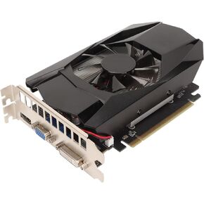 Estink HD7670 4GB GDDR5 Graphics Card for AMD, HDMI VGA DVI Desktop Computer Graphics Card for DirectX 11, PCI Express X16 Video Card with Cooling Fan