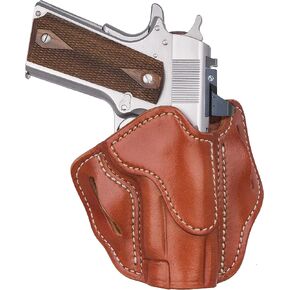 1791 GUNLEATHER 1911 Compact Optic Ready Holster - OWB CCW Leather Gun Holster for Belts - Right Handed - Fits 1911 Commander, Officer Models with 4" and 4.25" Barrels