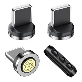 VAFOTON 9Pin iProduct Magnetic Tips/Quick Charge Magnetic Adapter [3pcs], Magnetic Charging Cable Connectors/Heads for iProduct Devices