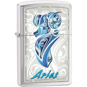 Zippo Lighter - Horoscope Zodiac Signs (Aries)