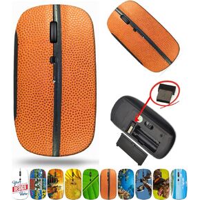 maizi Wireless Mice for Mac Computer Personal Laptop, Wireless Mice Image ID: 29816958 Close up Basketball b Lightweight 2.4G USB Receiver Production in USA