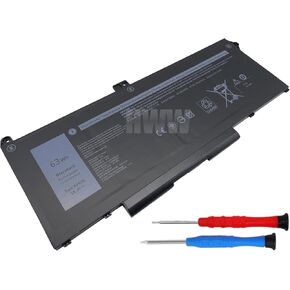HWW New 15.2V 63Wh 3941mAh RJ40G Battery Compatible with Dell Latitude 5420 5520 075X16 WY9DX Series