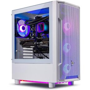 Skytech Gaming Archangel Gaming PC Desktop – Intel Core i5 12600K 3.7 GHz, NVIDIA RTX 4060 Ti, 1TB NVME SSD, 16GB DDR4 RAM 3200, 600W Gold PSU, 240mm AIO, 11AC Wi-Fi, Windows 11 Home 64-bit