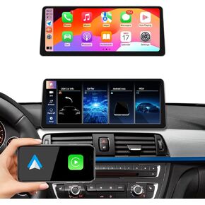 Ultra Narrow 12.3 inch 1920 * 720 Android Auto for BMW 1/2/3/4 Series F20 F30 2011-2016 NBT Carplay Car Radio Multimedia Player Stereo Touch Screen Bluetooth (Linux NBT System)