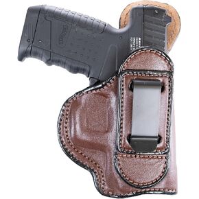 Maxx Carry Tuckable IWB Leather Holster for Walther P99. Inside The Pants Holster for Tuck in Conceal Carry.