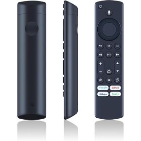 Voice Remote Control for Insignia TV NS-24DF310NA19 NS-32F201NA23 NS-32D510NA19 NS-42F201NA22 NS-43DF710NA19 NS-50DF710NA19 NS-50F301NA24 NS-55DF710NA21 NS-70F501NA22 Replacement