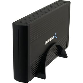 Sabrent 3.5 Inch USB 2.0 Aluminum Hard Drive Enclosure (ECS-U35K)