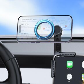 Phone Holders for Your Car, Magnetic Power Adjustable Phone Holder Screen Mount, Universal Car Phone Holder 360 Degree Rotation, Car Accessories Magnet Phone Mount Fit for iPhone 15 14 13 Series