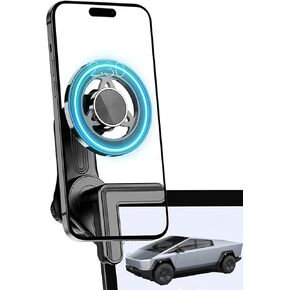 Phone Mount for Cybertruck, Magnetic Magnet Phone Holder for Tesla Model 3/Y/S/X, Phone Mount Magsafe, Tesla Screen Mount Adjusted 360 ° for iPhone 15/14/13/12