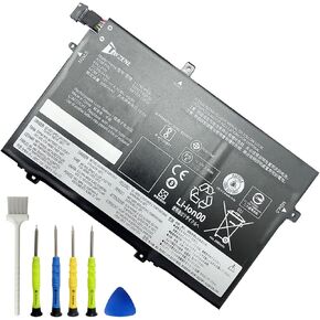 L17M3P54 45Wh Battery Replacement for Lenovo ThinkPad E490 E590 E595 L14 L15 L480 L580 L590 Series L17L3P52 L17C3P52 L17M3P53 11.1V 4120mAh