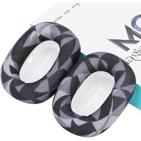 airpods max Ear Cushions, Transparency Mode and Noise Cancellation Mode Sound Closer to The Original, Magnetic Installation, Support Water Washing (geo Grey)