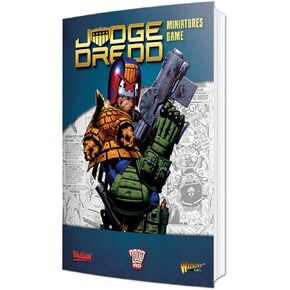 SPQR Judge Dredd Rulebook for Miniatures Tabletop War Game 651010001