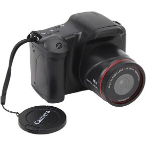 Pomya Digital Camera 1080P 16MP for Photography Video with 16X Zoom Autofocus, 2.4 Inch Screen Anti Shake Night Vision Vlogging Camera for Travel for Teens Boys Girls