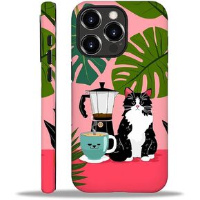 SmaMZ for iPhone 16 Pro Max Case, T2 Lands Camo Shockproof Rugged Cover Dual Layer Soft TPU Hard PC Bumper Case Design for iPhone 16 Pro Max