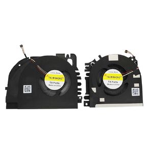 New Compatible CPU and GPU Cooling Fan for HP ZBook Fury 17 G7 17 G8 Series MG75090V1-1C110-S9A MG75090V1-1C120-S9A ND75C54-19L07 ND75C53-19L06 DC5V 2.25W Fan