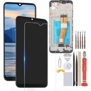 Replacement for Samsung Galaxy A02s A025U LCD Display for Samsung A025A A025V A025G M02s 6.5'' 163mm Touch Screen Digitizer Assembly with Tool Kit