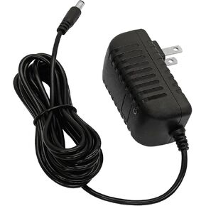 DC 12 Volt 1.5A Power Supply Adapter 10FT DC 12V Power Cord 100-240V 50-60Hz AC to DC 12V 1500mA 18W Switching Power Supply with 5.5mm x 2.5mm DC Outlet Plug