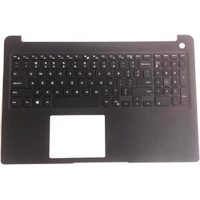 Replacement for Dell Latitude 3500 E3500 Laptop Upper Top Cover Case Palmrest Non-Backlit Keyboard Assembly Part 0XPXMR XPXMR Black