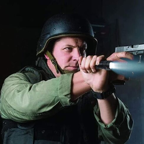 Feyachi FL21 مصباح يدوي تكتيكي 1200 LUMEN LED LED ضوء الفلاش مصباح يدوي قابل لإعادة الشحن لصيد التخييم الصيد in Kuwait