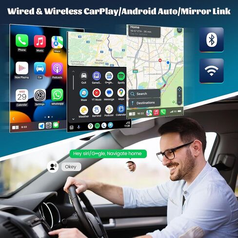 2+64G Android 13 Car Stereo لـ Subaru Outback Legacy 2010-2014 مع Carplay Android Auto ، شاشة تعمل باللمس 9.7 ' in Kuwait