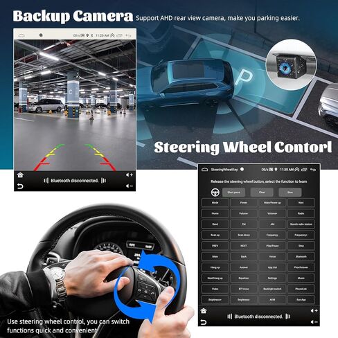 2+64G Android 13 Car Stereo لـ Subaru Outback Legacy 2010-2014 مع Carplay Android Auto ، شاشة تعمل باللمس 9.7 ' in Kuwait