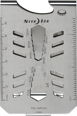 أداة Nite Ize Financial ، مقطع أموال متعدد الأدوات ، محفظة الحد الأدنى ، مقطع المال ، الأداة المتعددة ، وسرد حاملات بطاقة الائتمان ، الفولاذ المقاوم للصدأ in Kuwait