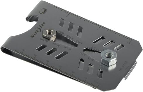 أداة Nite Ize Financial ، مقطع أموال متعدد الأدوات ، محفظة الحد الأدنى ، مقطع المال ، الأداة المتعددة ، وسرد حاملات بطاقة الائتمان ، الفولاذ المقاوم للصدأ in Kuwait