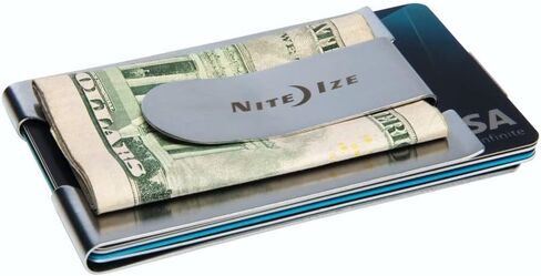أداة Nite Ize Financial ، مقطع أموال متعدد الأدوات ، محفظة الحد الأدنى ، مقطع المال ، الأداة المتعددة ، وسرد حاملات بطاقة الائتمان ، الفولاذ المقاوم للصدأ in Kuwait