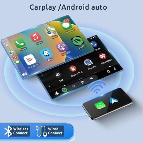 HIFI لنيسان Altima 2008-2012 Manual A/C Android13 Car Radio Stereo ، اللاسلكي Carplay Android Auto 9inch Touch Screen Bluetool in Kuwait