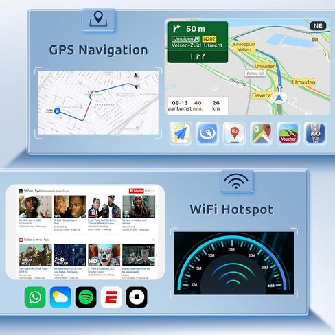 HIFI لنيسان Altima 2008-2012 Manual A/C Android13 Car Radio Stereo ، اللاسلكي Carplay Android Auto 9inch Touch Screen Bluetool in Kuwait