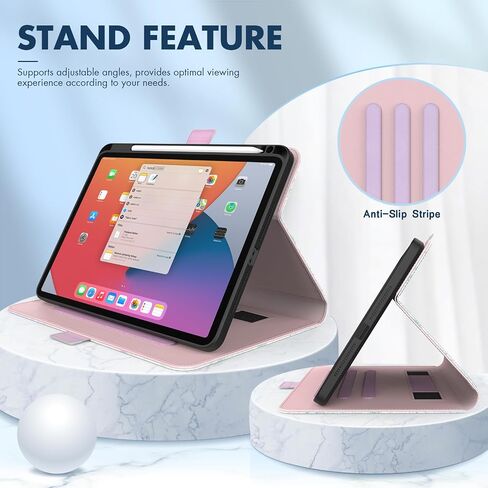 Dteck Kids Case for iPad Air 13 inch M2 2024,iPad Pro 12.9" Case 3rd/4th/5th/6th Generation,Lightweight Shockproof Rugged EVA Kids Friendly Handle Stand Child Proof Kids Case with Pencil Holder,Green in Kuwait