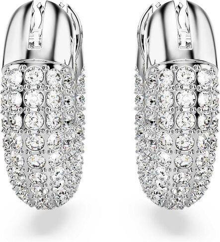 Swarovski Dextera Crystal Pavé Hoop Earrings Jewelry Collection in Kuwait