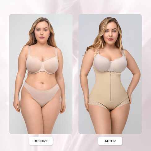 WS Waist Secrets Body Suit Shapewear for Women Tummy Control - Fajas Colombianas - Butt Lift Bodysuit in Kuwait
