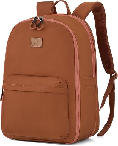 Hanke 18 Inch Expandable Travel Laptop Backpack for Women, Personal Item Backpack Work Backpack Woman Men Casual Daypack Backpacks Carry On Bag Backpacks for Airline Approved(Off White) in Saudi Arabia