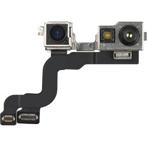 Camera Replacement for iPhone 14 Front Facing 12MP Lens Module Flex Cable with Structured Light Receiver Replace Transmitter Sensor Connector