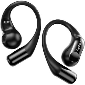 سماعات Lytmi Dozyfit G1 Open-Ear ، وضوضاء نشطة لإلغاء سماعات الأذن اللاسلكية ، و 4 ميكروفونات للمكالمة الواضحة ، و 0.23 أوقية فائقة الأذن ، وملاءمة دافئة ، وباس عميق ، و 40 ساعة ، ومقاومة للماء ، وعلاج أذن رياضية للرياضة الرياضية