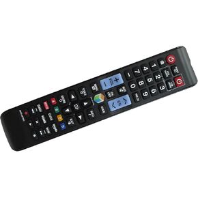 General Replacement Remote Control Fit for Samsung PN43F4550AF PN43F4550AFXZA UN48J5201AF UN75HU8500 UN75HU8500F Smart 3D LCD LED HDTV TV