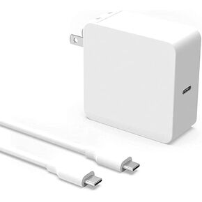 65W Type C Charger Fit for Google Pixelbook,Pixelbook Go GA00526-US M3 GA00519-US USB C Laptop Power Supply Adapter Cord