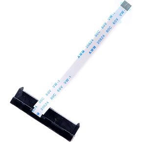 Deal4GO 10-pin SATA Hard Drive Cable HDD Connector 450.0E607.0021 for HP 14-DF 14-CK 14-CM 14-DF0010NR 14-DF0011WM