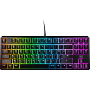 K4V2 TKL Mechanical Gaming Keyboard | Wired Without Number Keypad | RGB Lighting MX2A RED Switches (Retro)