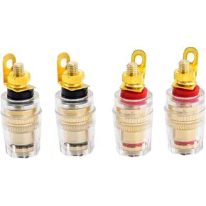 4 حزمة الربط ما بعد الطرفية نهايات 4 مم مقبس الموز الإناث Female F Plug Fire in Kuwait