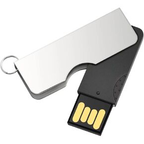 FBKK 64GB USB Flash Drive, Waterproof Memory Stick with Keychain, USB 2.0 Portable Thumb Drive for Storage and Backup