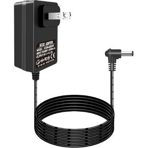 AC DC Power Adapter 6V for iTouchless Automatic Sensor Trash Cans 2.5 to 23 Gallon, 8Ft Long Power Cord Supply for Stainless Steel Trash Can NX SX MX RX HX RS RE, ACNXSX