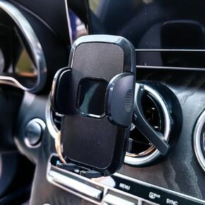 Car Cell Phone Holder Mount for Toyota Tundra 2014-2021 SR5 Crewmax 1794 Edition Limited Platinum Pro TRD Off Road 4x4 Sport Circular Round Air Vents Accessories