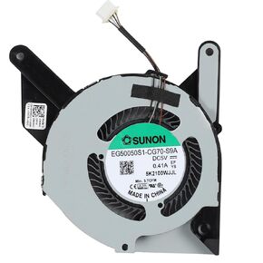 New CPU Cooling Fan Replacement for Dell Latitude 5410 (Intel UHD Integrated Graphics) Series Laptop Fan 0HHKD2 EG50050S1-CG70-S9A DC5V 0.41A Fan