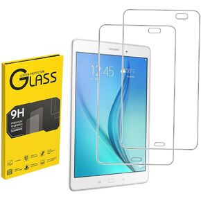 Screen Protector for Samsung Galaxy Tab A 9.7 (9.7-inch, T550 T555) Tempered Glass Film, 9H Hardness,Anti-Scratch,Case Friendly,Bubble Free (2 pcs)