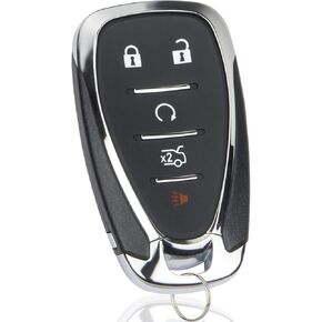 Key Fob Replacement Compatible with 2006-2021 Chevy Malibu Camaro 2006-2019 Chevy Cruze Keyless Entry Remote Control HYQ4EA 4-Btn (1-Pack)